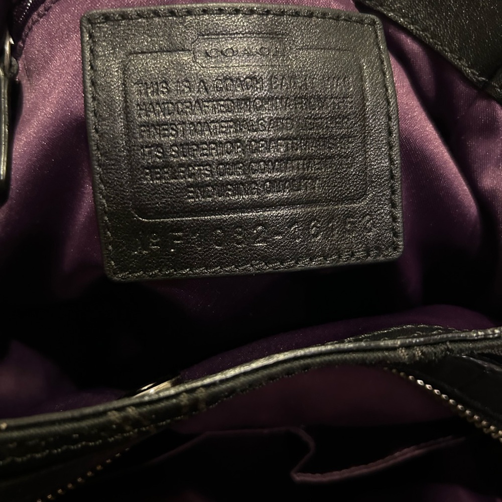 COACH Maggie Mia Signature C Sateen Hobo Shoulder Bag 16153 - Picture 5 of 5